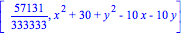 [57131/333333, x^2+30+y^2-10*x-10*y]